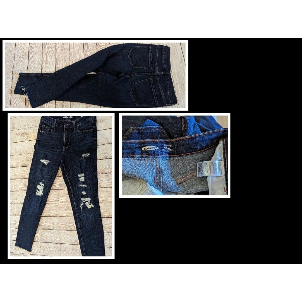 Lot of 7 Jeans American Eagle Old Navy Size 4